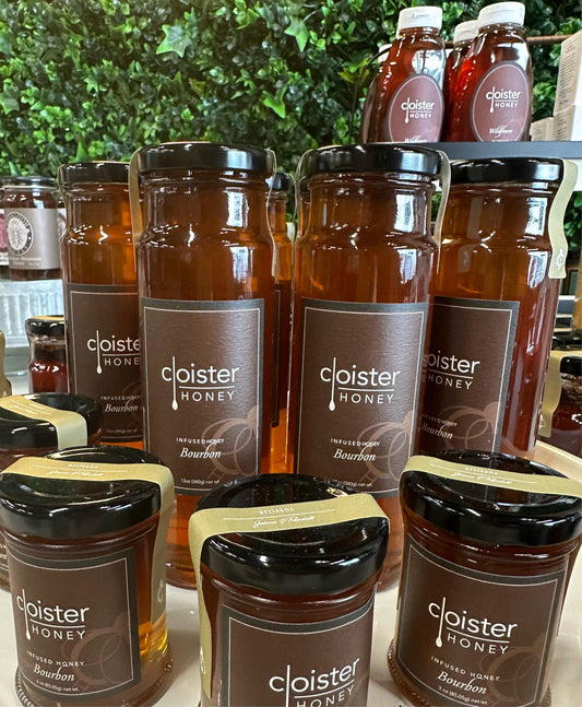 Cloister Bourbon Infused Honey - Good Thymes